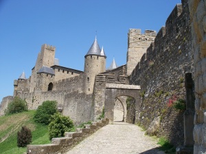 Walking around the castle