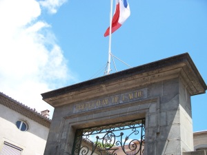 The Préfecture (federal building) front entrance